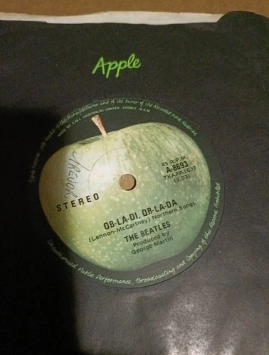 The Beatles ‎– Ob-La-Di Ob-La-Da   7"    VG+