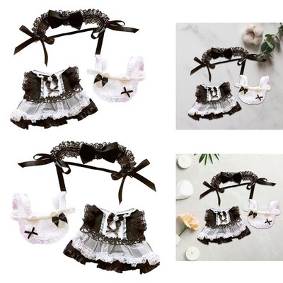 Plüschpuppe Schürze und Kleid Set, Zubehör für