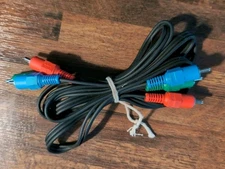 Genuine Sony Component Video Cable Vintage Red Blue Green.  A/V , OEM