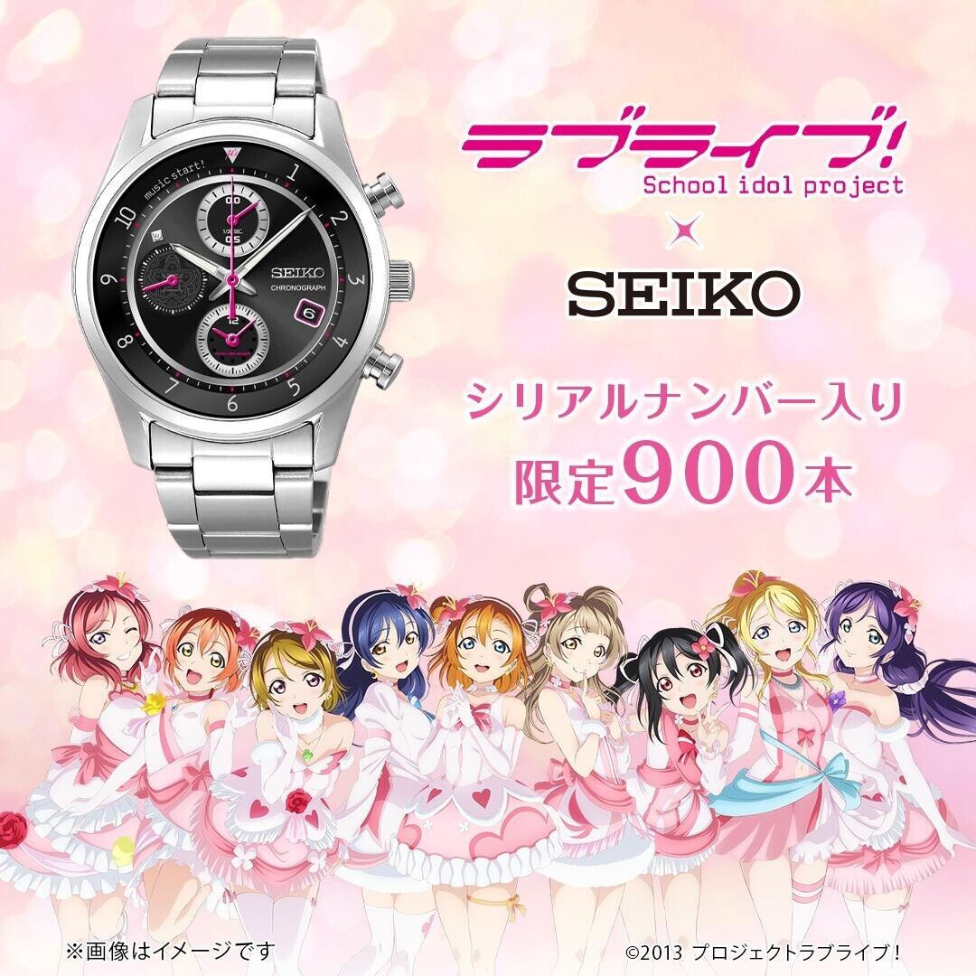 Love Live Watch Seiko Collaboration 10th Anniversary Limited Love Live Watch Seiko Collaboration 10th Anniversary Limited