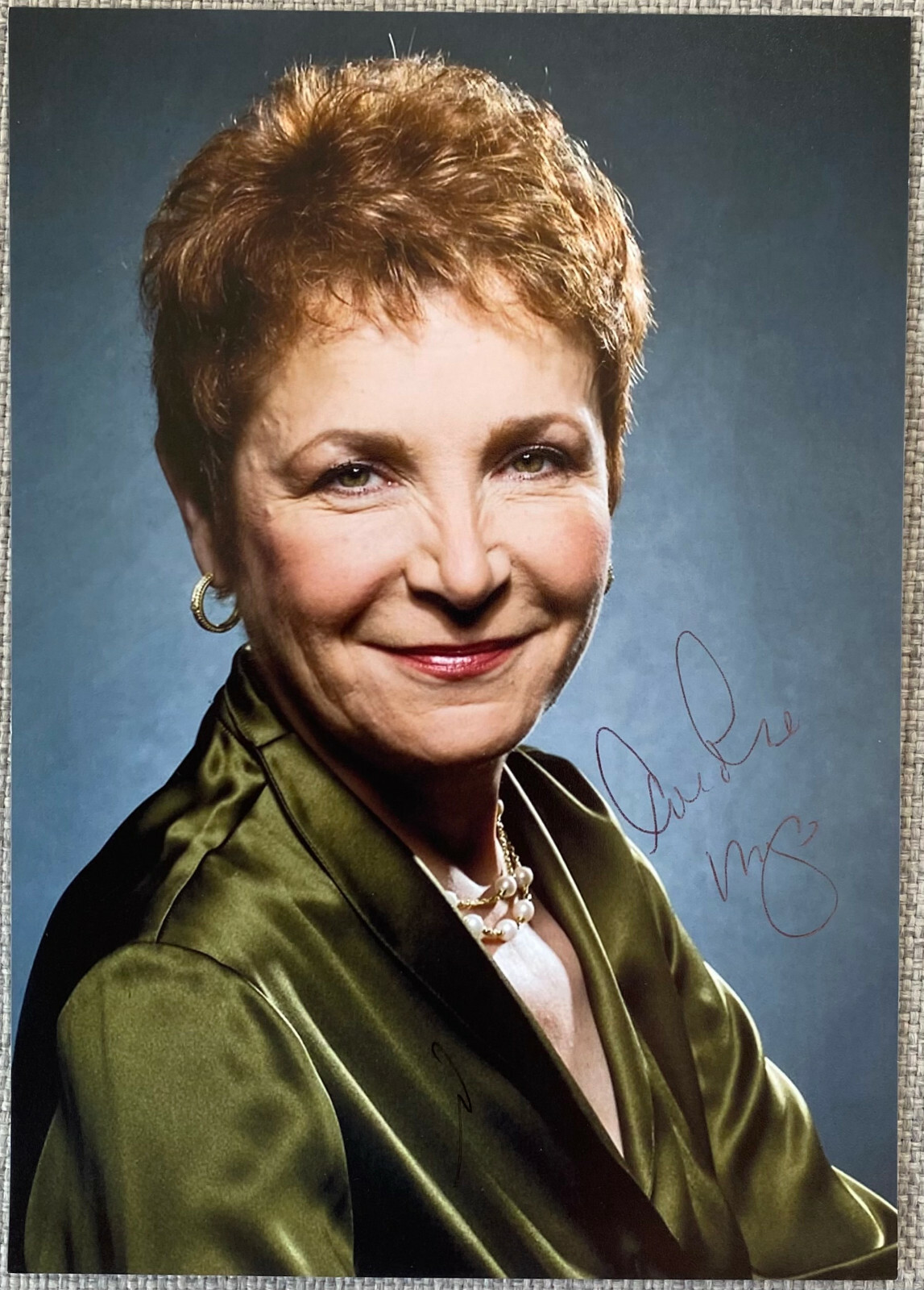Caroline Myss Signed In Person 5x7 Photo - Oprah Winfrey, Author