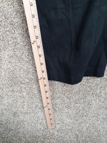 Woman Within Knit Pull On Pant 1X (22/24) Plus Black Pockets High Rise Stretch - Picture 9 of 11