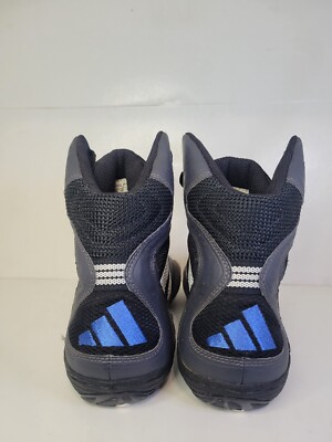 Vintage Adidas Akrid Wrestling Shoes 2001 Gray Blue Black Mens Size 13 Vintage Adidas Akrid Wrestling Shoes NWT Mens 10.0 2001 Gray  main image 3