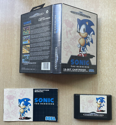 Sega Mega Drive Spiel Sonic The Hedgehog