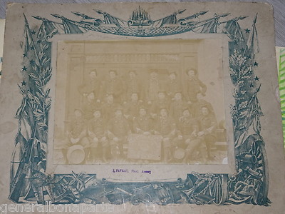 GROSSES FOTO 11 BATAILLON ALPENJÄGER CLUB LEMAN HAUTE SAVOIE ANNECY 1900