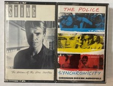 Sting The Dream Of The Blue Turtles The Police Synchronicity Cassette Tape Lot