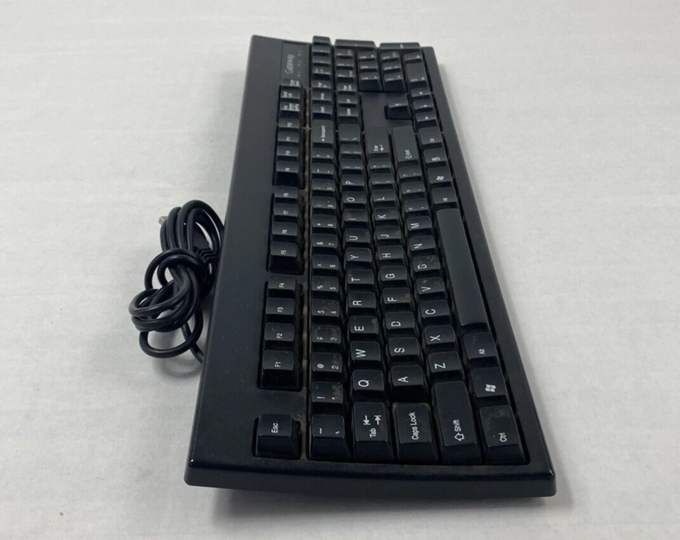 Black Gateway KU-0447 USB Wired PC Computer Keyboard Tested - Image 4 of 4