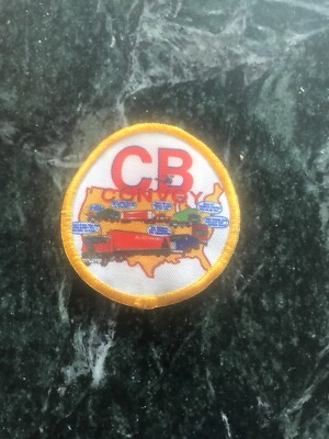 Vtg 70s 80s 3  Trucker Hat Iron On Patch Logo CB Convoy Cartoon Hipster Trucking