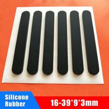 16-39 9 3mm Oval Non-slip Silicone Rubber Feet Pads Self-adhesive Bumper Pad