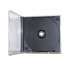 100 USED Single Standard CD DVD Jewel Case Assembled 10.4mm GREAT DEAL!!!!!!!!