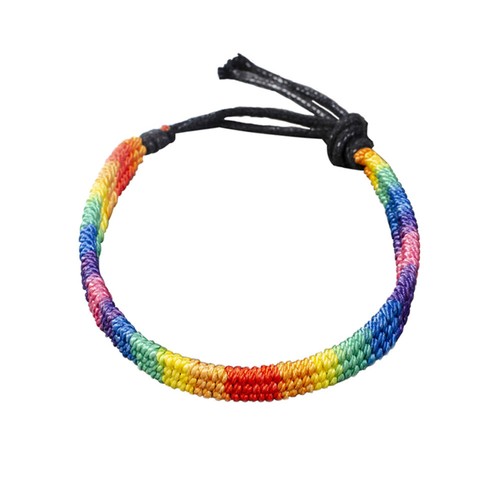 2 Pcs Regenbogen-Armband Handgelenkkette Für Heimsexuelles - Bild 5 von 12