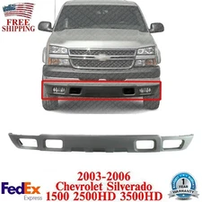Front Bumper Lower Valance Textured For 2003-06 Silverado 1500 2500HD 3500