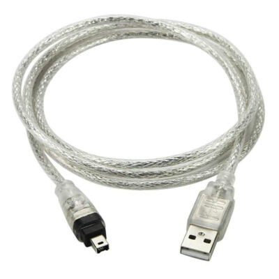USB zu FireWire IEEE 1394 Adapter Kabel für Mini DV HDV Camcorder PC Mac