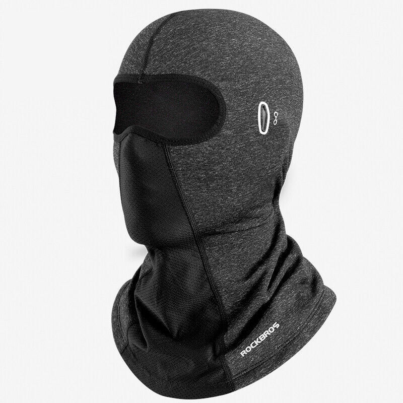 Protezione Dal Vento Balaclava Antivento ROCKBROS - Per Ciclismo, Sci, Inverno, Unisex, Nero, Taglia Unica Scaldacollo Moto - Foto 8
