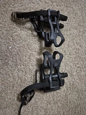 WELLGO MO85 Flat PEDALS with cages and straps