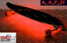  Skateboard Battery Powered LED Light Strip Kit Scooter Remote Control USA 