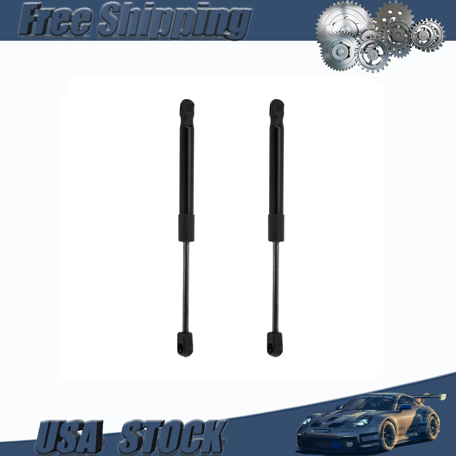 2x Rear Trunk Lid Tailgate Lift Support Strut For 08-18 Dodge Challenger 6657 US
