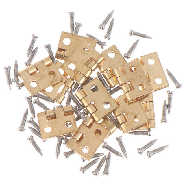 1:12 Dollhouse Miniature Fitment Material Metal Hinges And Screws For Mini-i-