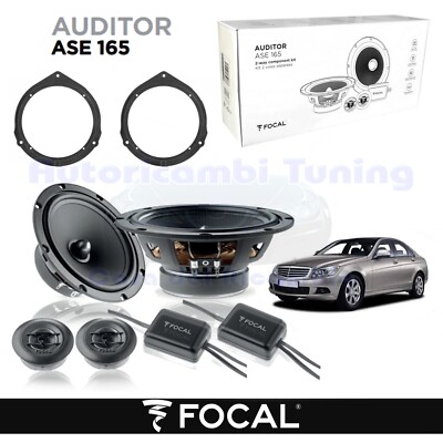 Lautsprecherboxen Ant 165 FOCAL AUDITOR ASE165 120W MERCEDES KLASSE C (W204)