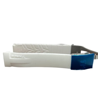 Men's Watch Band For Tissot T-Race Replacement White Rubber Strap 21mm