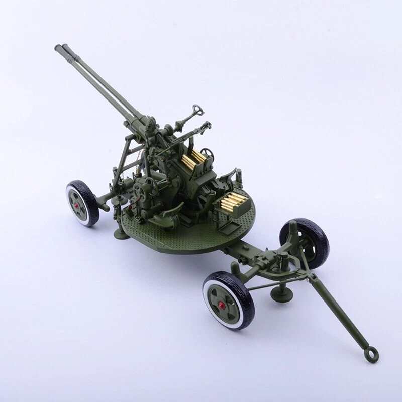 1/18 China Type 65 37mm double barrel antiaircraft gun DIECAST MODEL FINISHED - Image 3 of 4