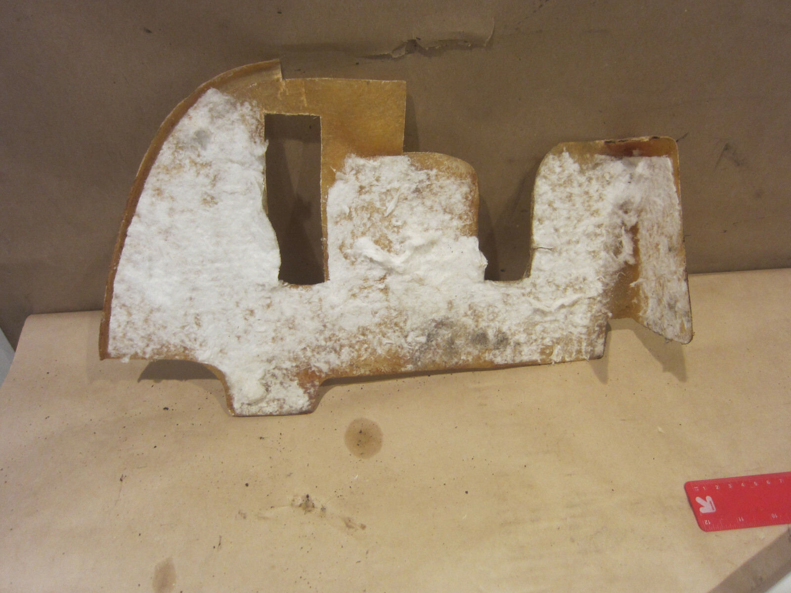 Ferrari 308 QV USA -RH Rear Luggage Compartment Shield Plate - P/N 60766400