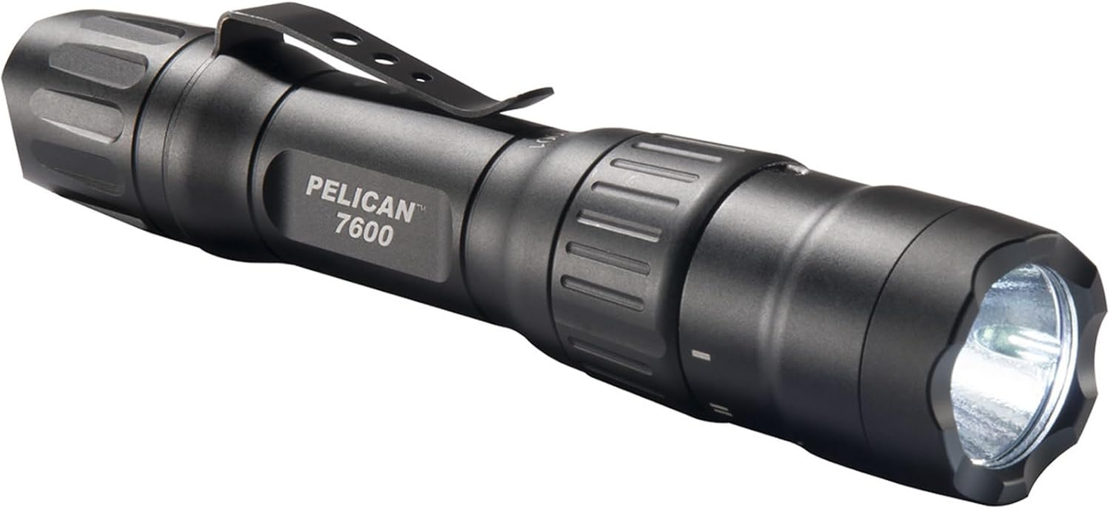 Pelican 7600 Black Rechargeable LED Tactical Flashlight