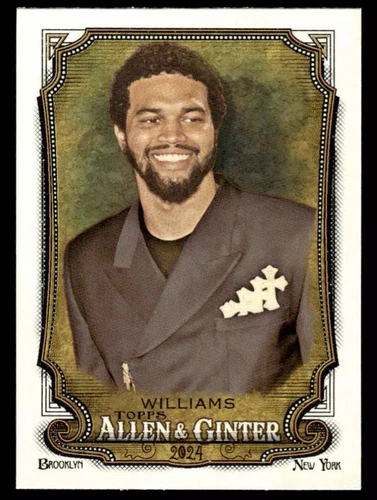 2024 Topps Allen & Ginter #233 Caleb Williams Card Bears RC