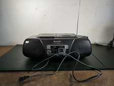 Sharp QT-CD114 Portable CD Stereo System Boombox