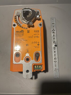 Belimo NFB24-SR 24V Spring Return Damper Actuator Used READ