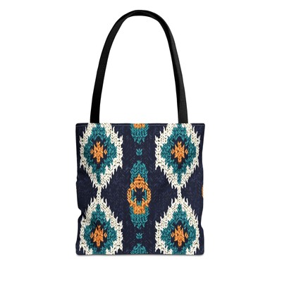 Tote Bag (AOP) - 3D Aztec 1