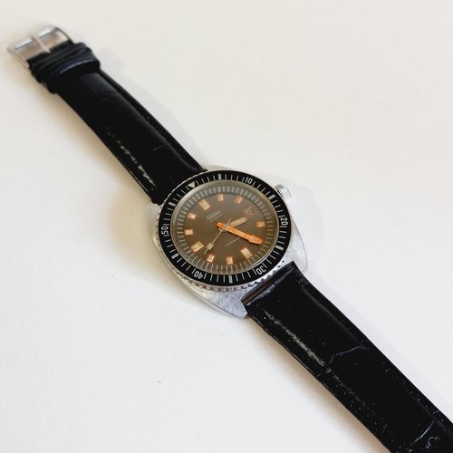 Soviet Men's Watch Slava Amphibian Rare Mechanical Wristwatch 21 Jewels Serviced - Picture 7 of 11