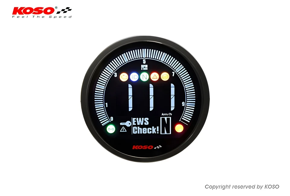 Velocímetro Koso DL 04 B para Yamaha Bolt 2022 Foto 2 de 4