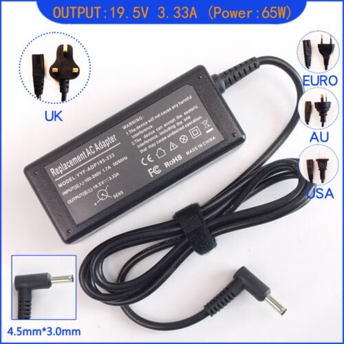 Laptop Ac Adapter Charger for HP Envy 13-D005NP 13-D005TU 13-D006LA 13-D004NO - Picture 1 of 6