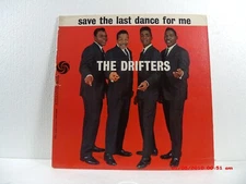 THE DRIFTERS-(LP)-WHITE LABEL SAMPLE COPY SAVE THE LAST DANCE FOR ME- MONO- 1962