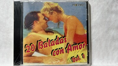 Rare CD Collectors Edition 20 Baladas Con Amor La Cinta Rosa Lucio Batisti