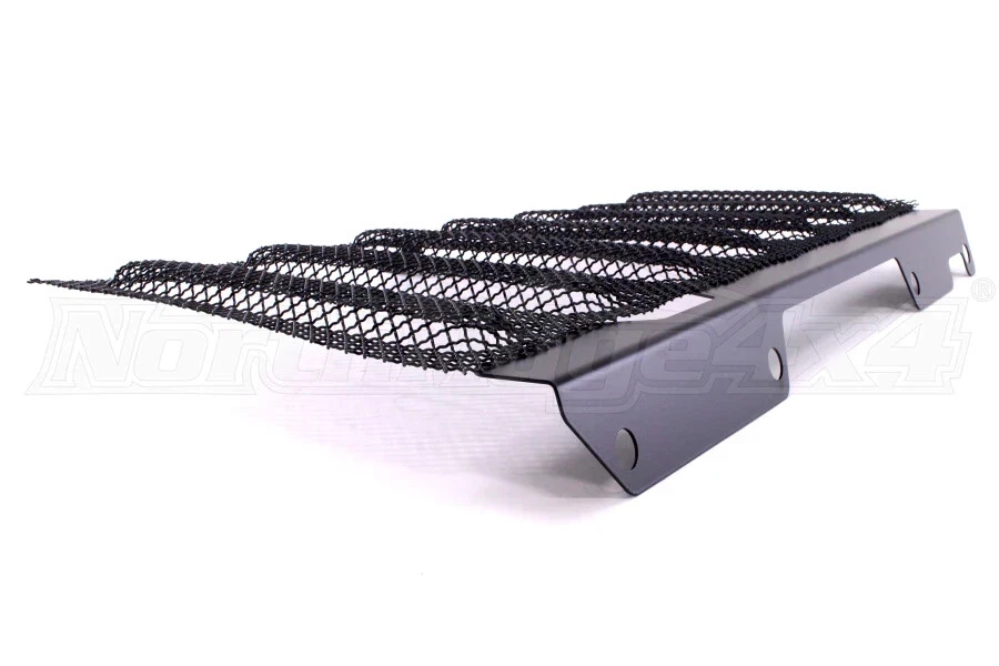 Rejilla de malla todoterreno Drake negra para Jeep JK 2007-2018 rejilla de malla negra Foto 3 de 4