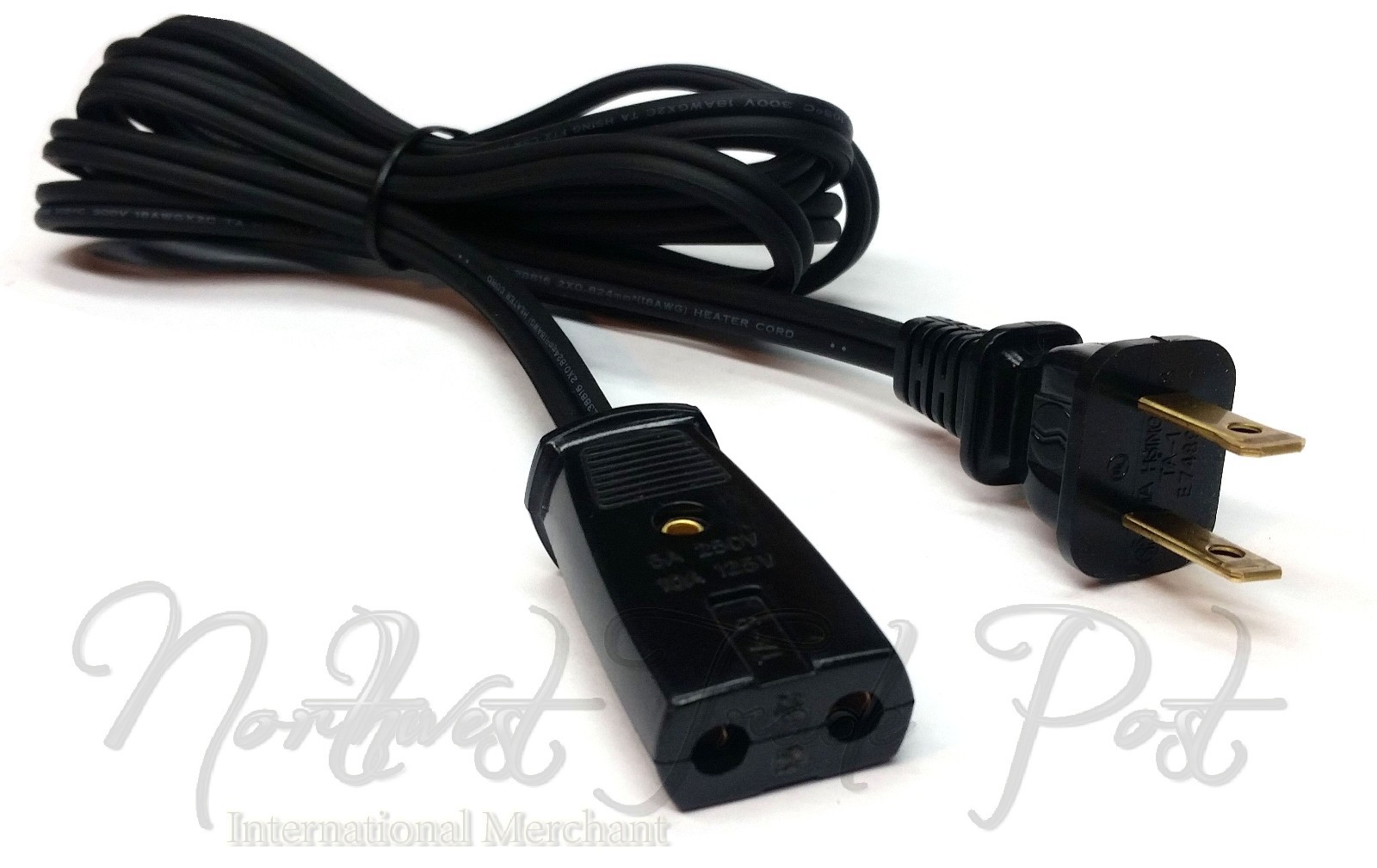 Replacement Power Cord for Vtg Presto Fry Baby Deep Fryer Model 01/FBD1