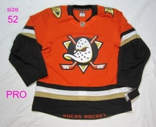 size 52 ANAHEIM DUCKS made in Canada PRO Authentic Fanatics NHL Jersey MIC FAP
