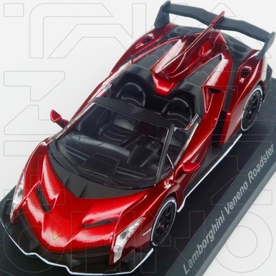Lamborghini Veneno Roadster 2013 KYOSHO 1:64 COLLECTION 6 Red Metallic NIB