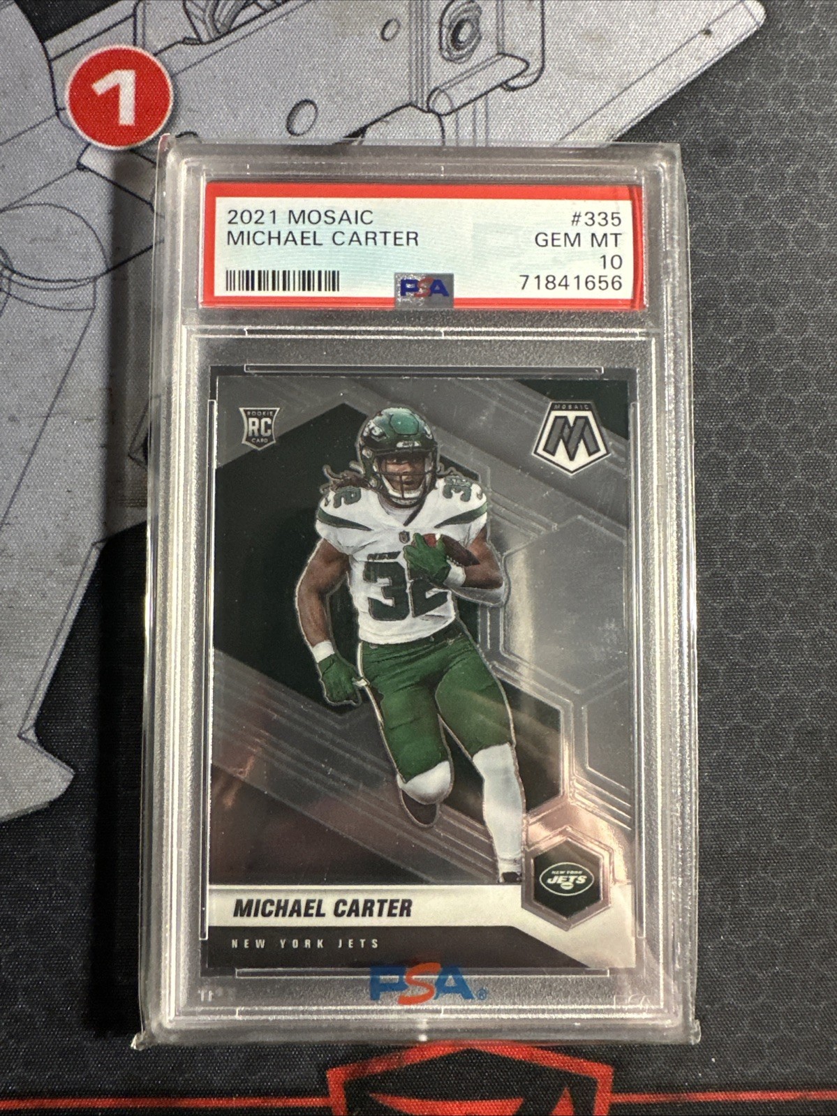 2021 Panini Mosaic - Rookies Michael Carter #335 (RC)
