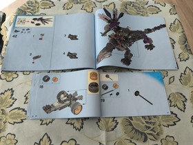 Lego Building Instructions 70725 Ninjago Masters Of Spinjitzu Nindroid Robo Dragon