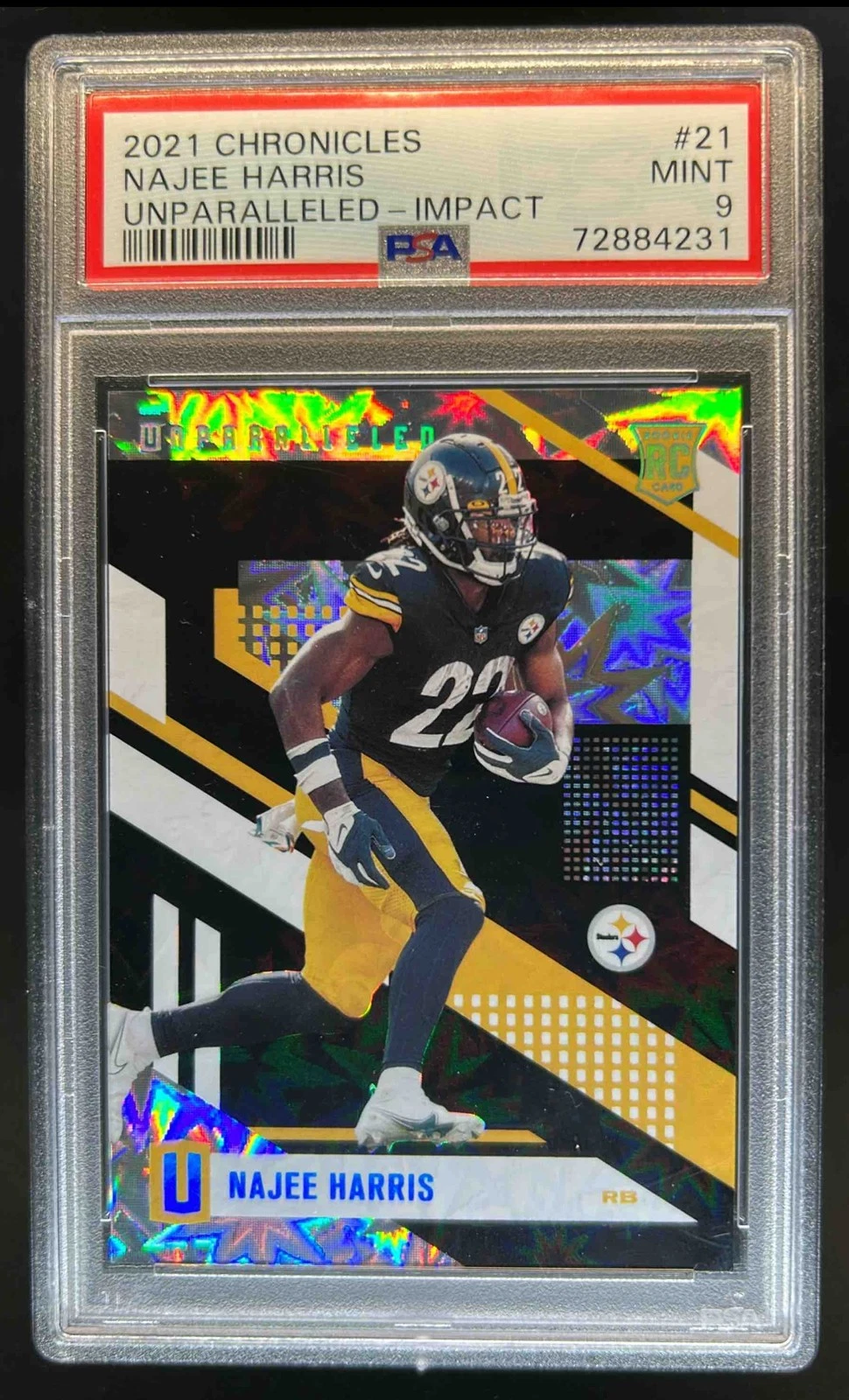 Najee Harris Panini Chronicles Unparalleled #21 Impact