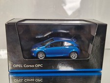 Norev Opel Corsa OPC 1:43 Blue Diecast Model Car – Good Condition –Rare