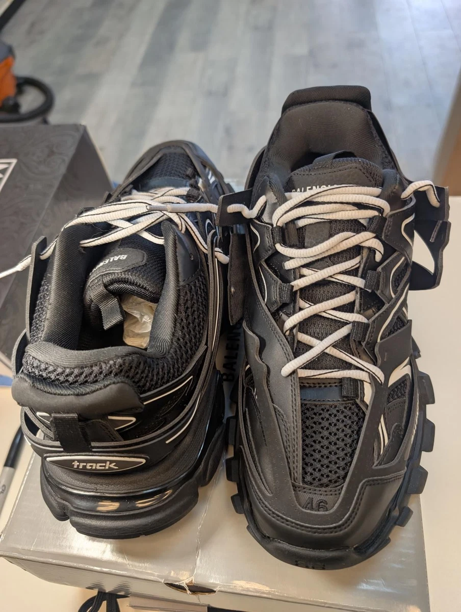 Balenciaga Track Sneaker Black White for sale | eBay