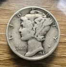 1940-S Mercury Dime - Actual Coin Shown - Free Shipping & Tracking INV#339