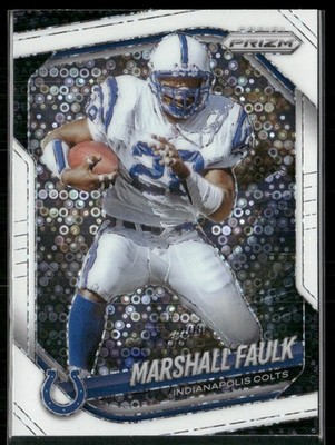 2025 Panini Prizm #75 Marshall Faulk White Disco