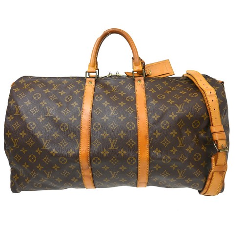 Best05 LOUIS VUITTON KEEPALL BANDOULIERE 55 BAG MONOGRAM M41414 SP1900 NQ07670