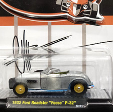 M2 Machines 32 1932 Ford Roadster Foose P-32 Detailed Collectible Car Raw