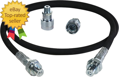 #ad 5.9FT Hose 10000 PSI Working Pressure with 2 High Tensile Steel Wire $62.99